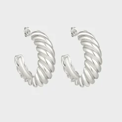 Winther Studio Baguette Hoops| Øreringe