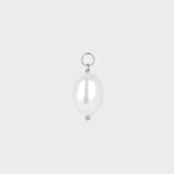 Winther Studio Big Freshwater Charm| Øreringe