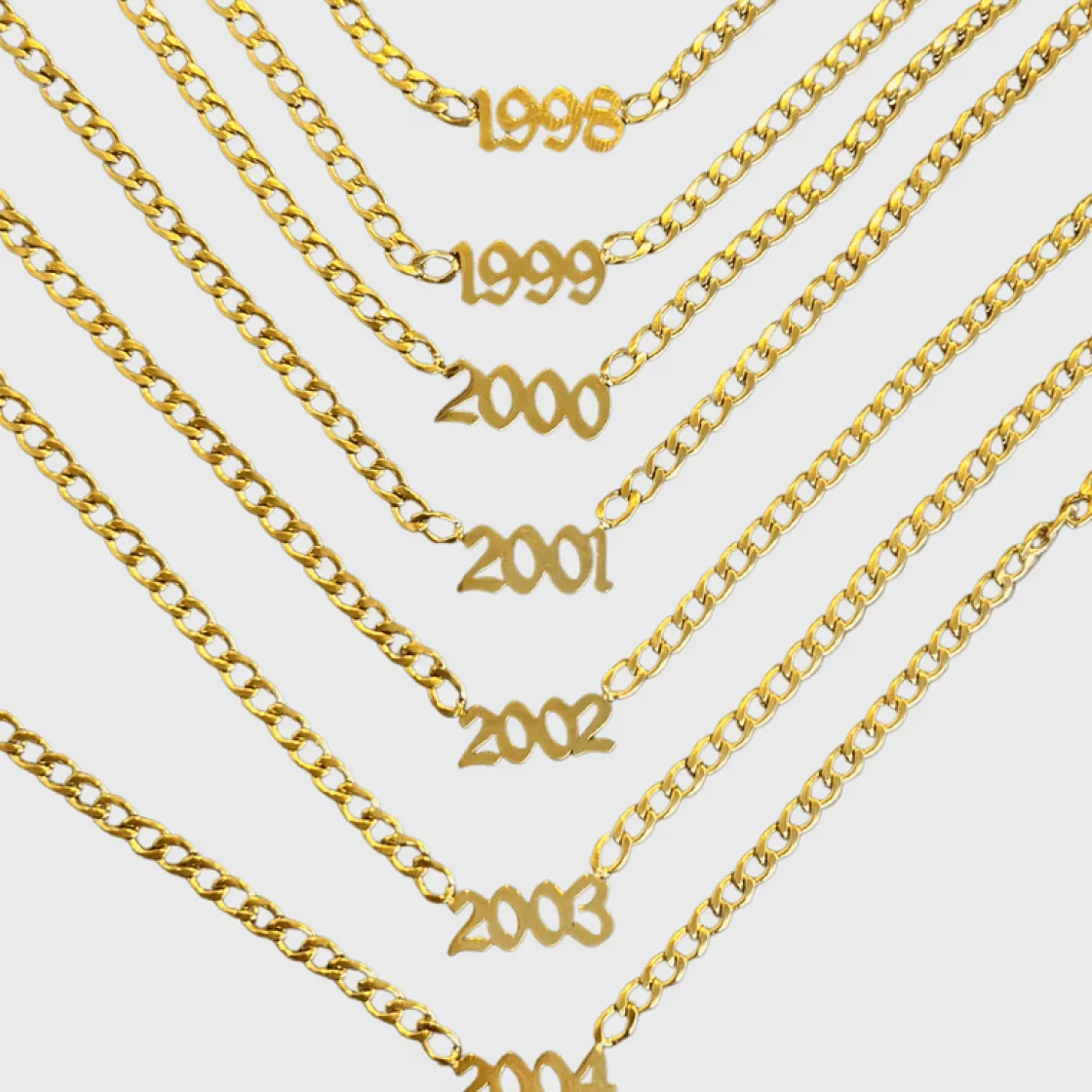 Winther Studio Birth Year Halskæde| Halskæder|Konfirmation