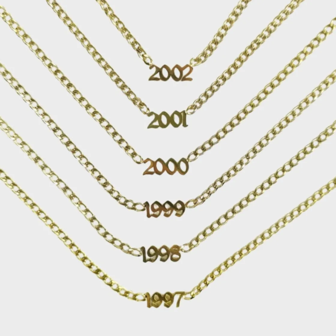 Winther Studio Birth Year Halskæde| Halskæder|Konfirmation