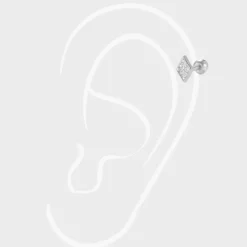 Winther Studio Crystal Diamond Piercing| Øreringe|Piercingsmykker