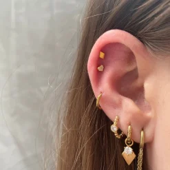 Winther Studio Diamond Piercing| Øreringe|Piercingsmykker