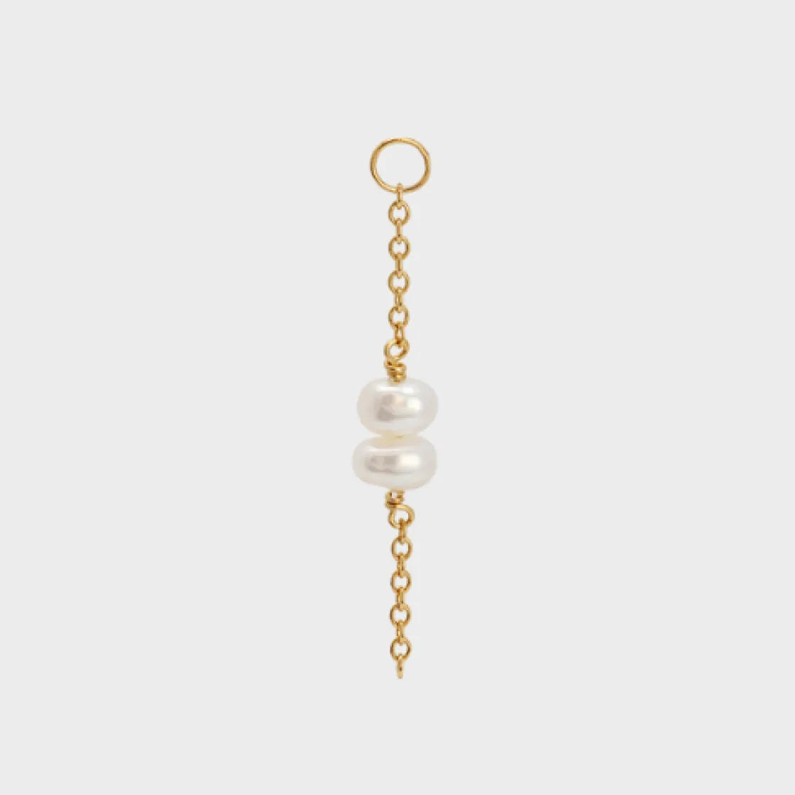 Winther Studio Double Pearl Charm| Øreringe