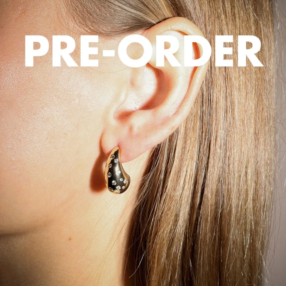 Winther Studio Drop Stone Øreringe - Pre-Order| Øreringe