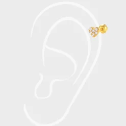 Winther Studio Heart Piercing| Øreringe|Piercingsmykker