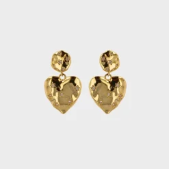 Winther Studio Heart Stone Øreringe| Øreringe