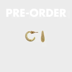 Winther Studio Holly Stone Hoops - Pre-Order| Øreringe