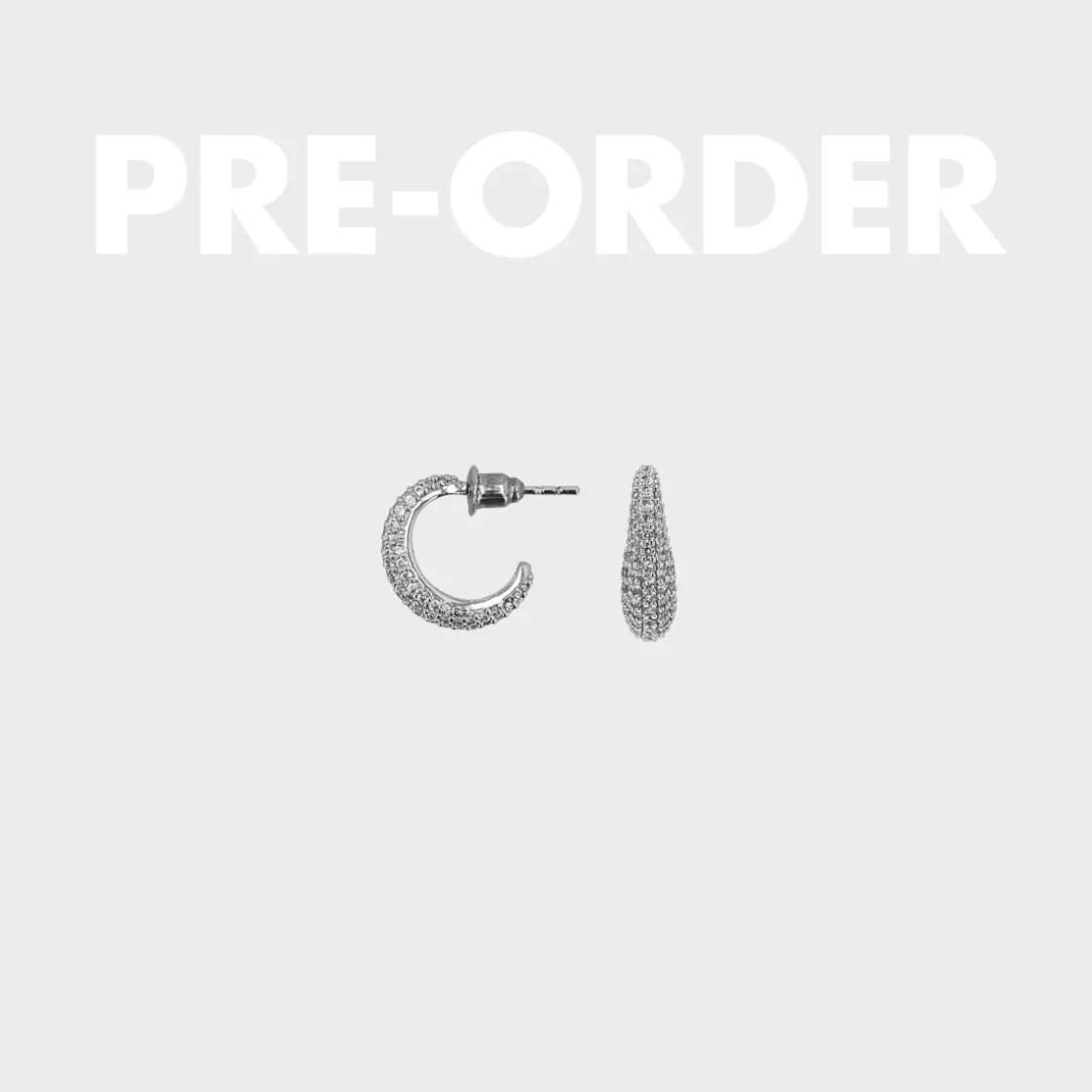 Winther Studio Holly Stone Hoops - Pre-Order| Øreringe