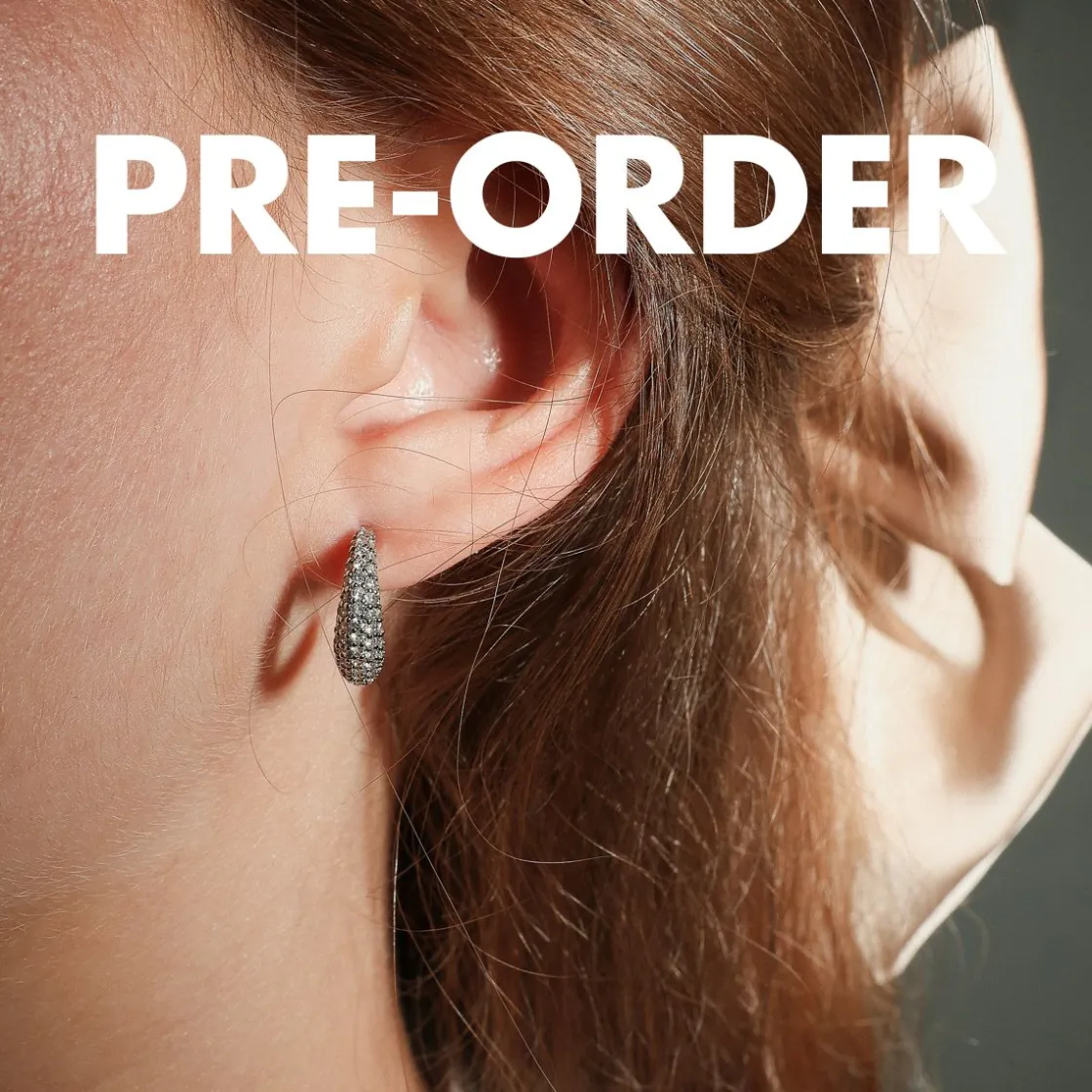 Winther Studio Holly Stone Hoops - Pre-Order| Øreringe