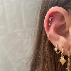 Winther Studio Lapis Piercing| Øreringe|Piercingsmykker