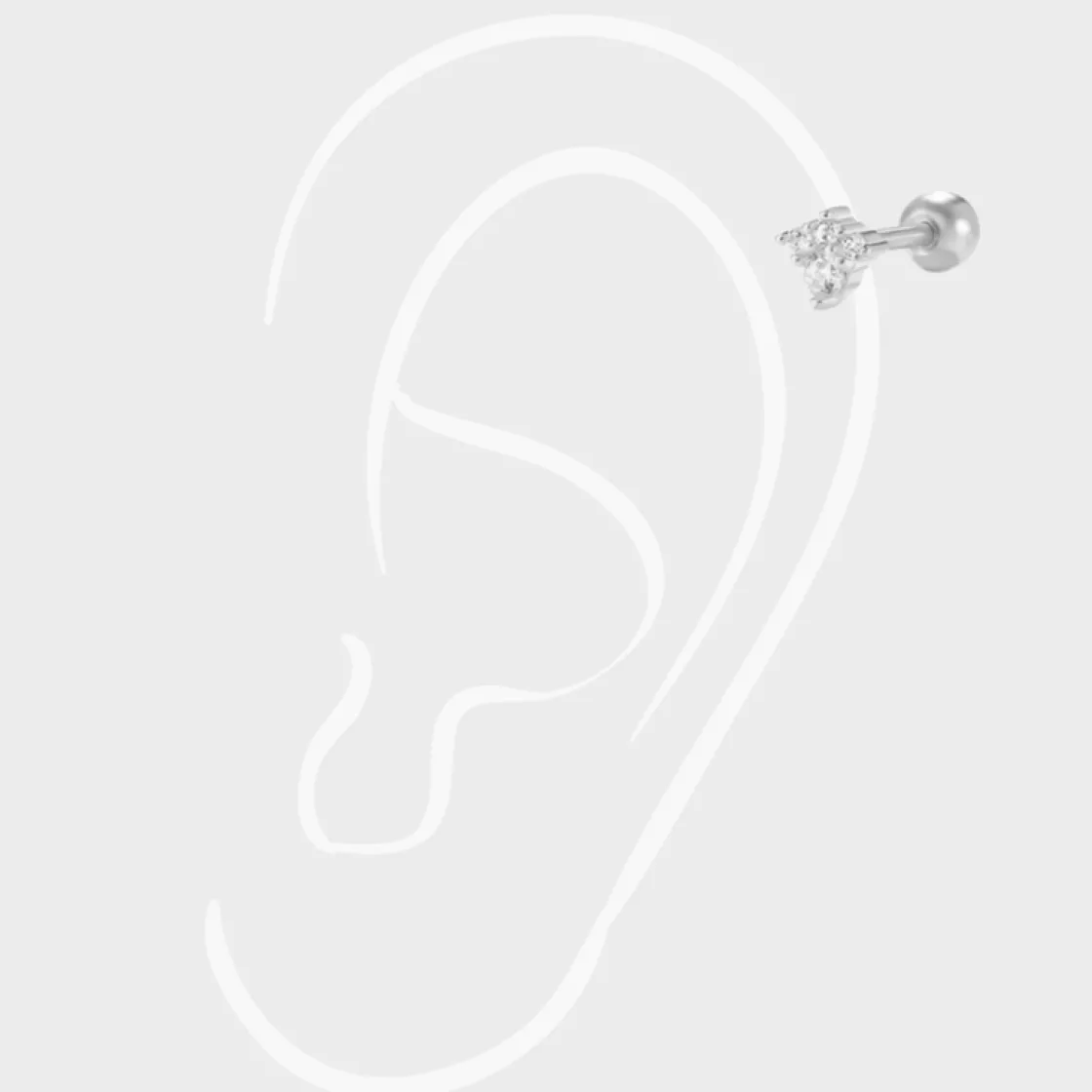Winther Studio Lapis Piercing| Øreringe|Piercingsmykker