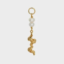 Winther Studio Manta Pearl Charm| Øreringe