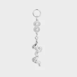 Winther Studio Manta Pearl Charm| Øreringe