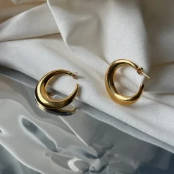 Winther Studio Milla Hoops| Øreringe