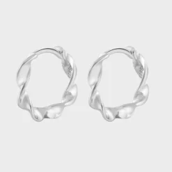 Winther Studio Mini Twisted Hoops| Øreringe