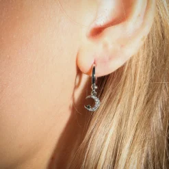 Winther Studio Moonshine Hoops| Øreringe