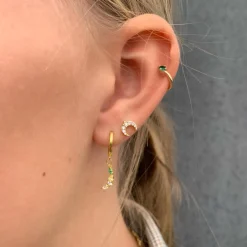Winther Studio Moonstone Piercing| Piercingsmykker|Øreringe