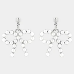 Winther Studio Pearl Bow Øreringe| Øreringe