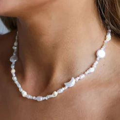 Winther Studio Pearly Moon Mix| Smykkesæt|Halskæder