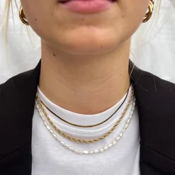Winther Studio Small Pearl Choker| Konfirmation|Halskæder
