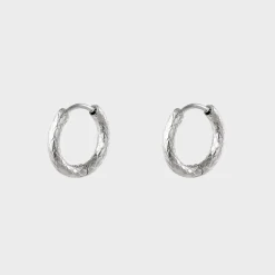 Winther Studio Snakeskin Hoops| Øreringe|Favoritter