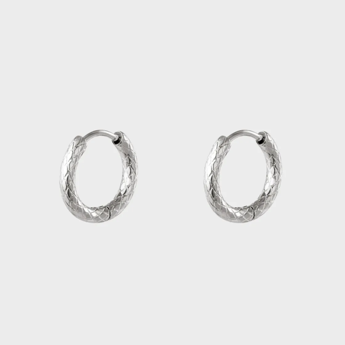 Winther Studio Snakeskin Hoops| Øreringe|Favoritter