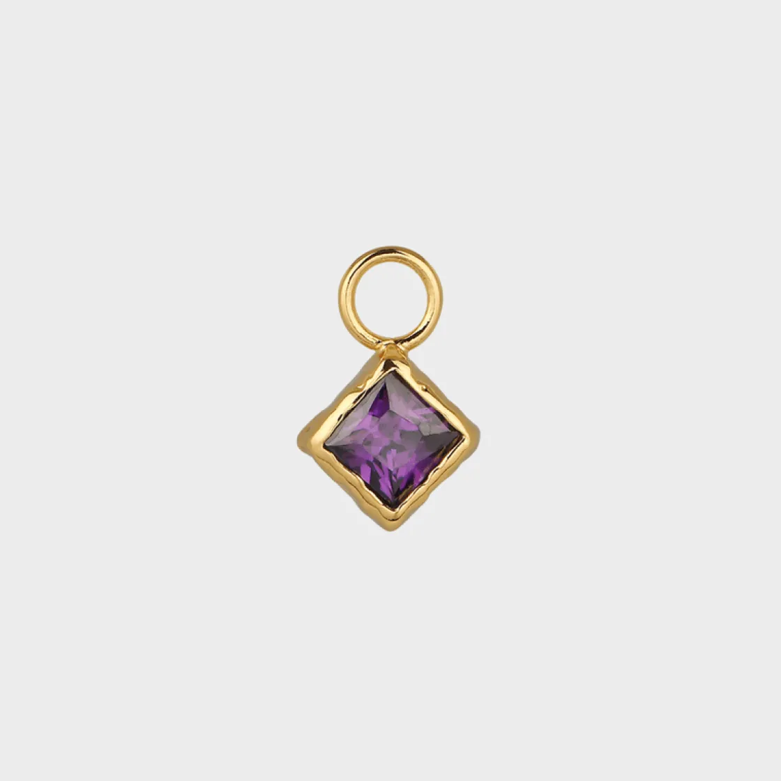 Winther Studio Square Charm| Øreringe