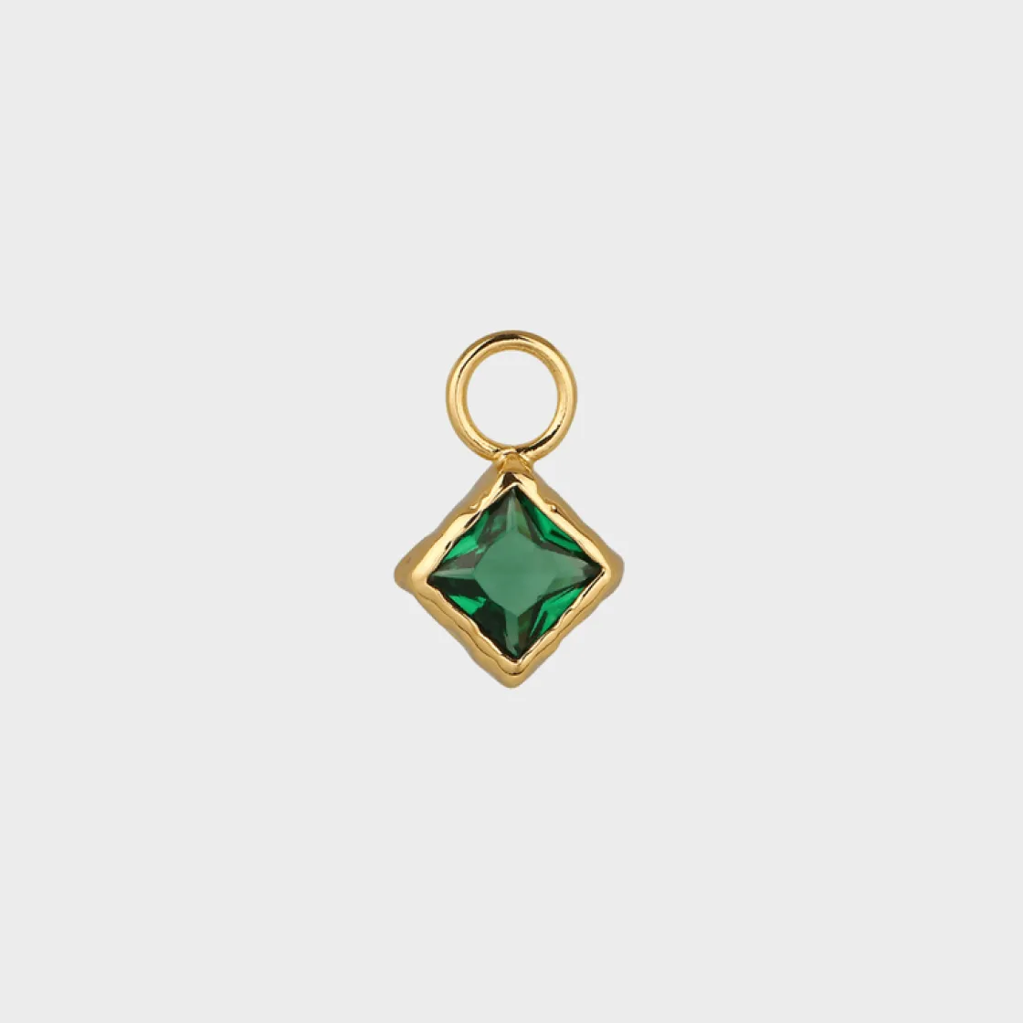 Winther Studio Square Charm| Øreringe