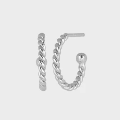 Winther Studio Twist Hoops| Øreringe