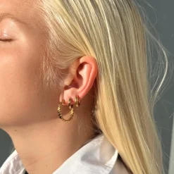Winther Studio Vilde Hoops| Øreringe|Gaver Til Mor
